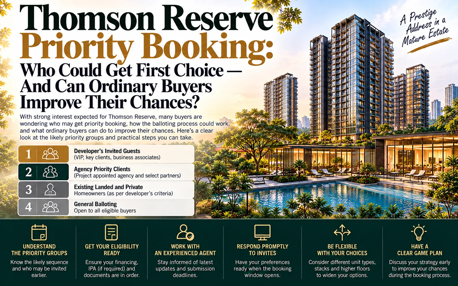 Thomson Reserve Priority Booking: Who Could Get First Choice — And Can Ordinary Buyers Improve Their Chances?